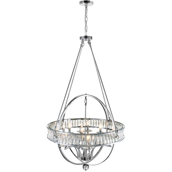 CWI Lighting Canada - 9957P42-12-601 - 12 Light Chandelier - Arkansas - Chrome