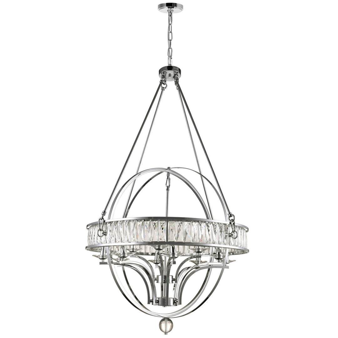 CWI Lighting Canada - 9957P42-12-601 - 12 Light Chandelier - Arkansas - Chrome