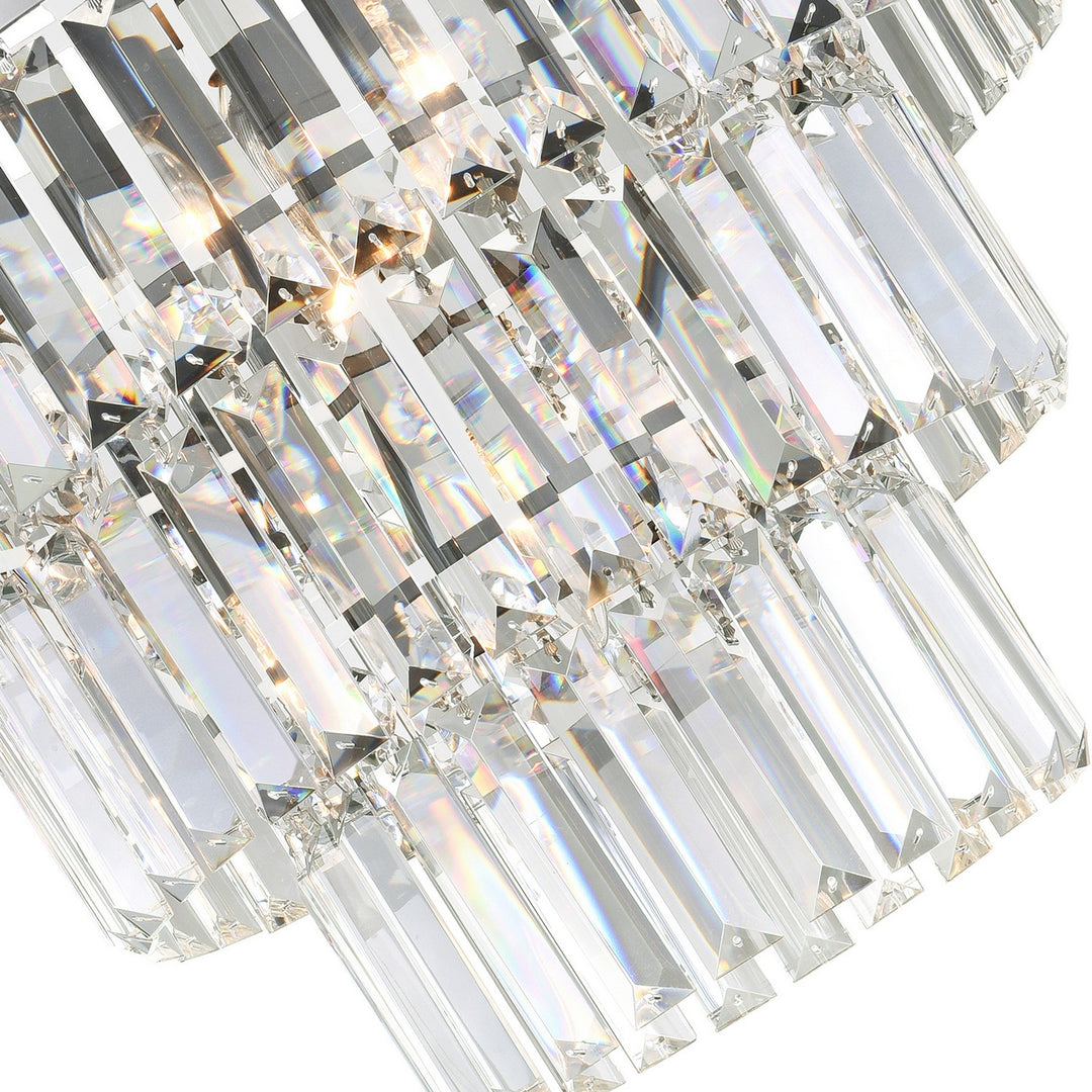 CWI Lighting Canada - 9969P18-5-601 - Five Light Chandelier - Weiss - Chrome
