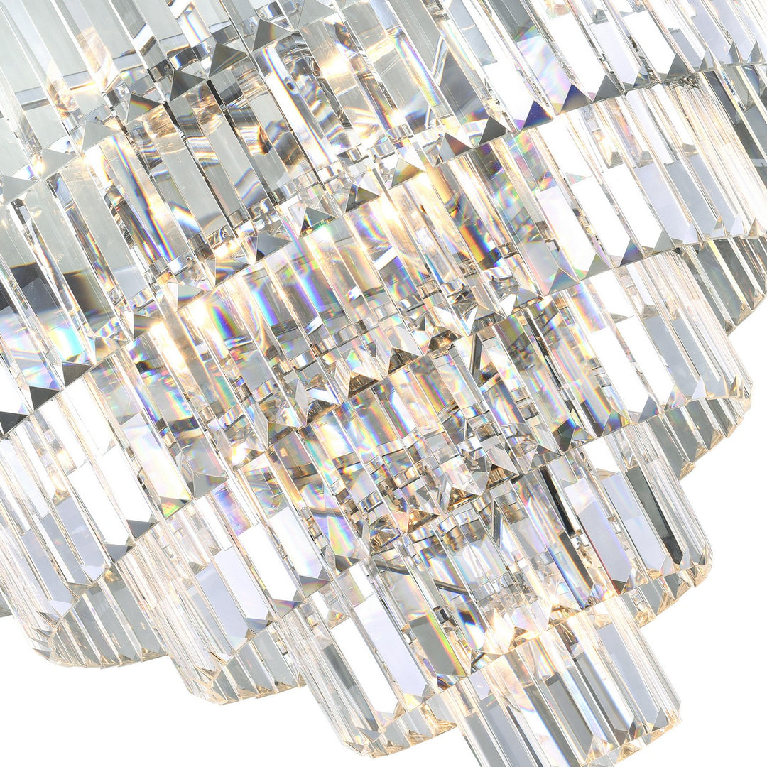 CWI Lighting Canada - 9969P30-15-601 - 15 Light Chandelier - Weiss - Chrome