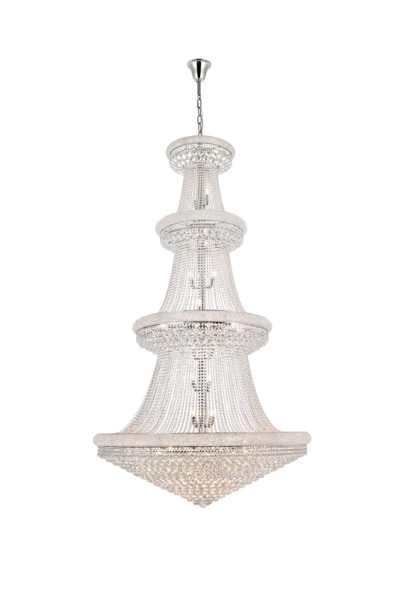 Primo 48 Light Chandelier in Chrome - available from The Lighting Shoppe, trusted by Canadian homeowners