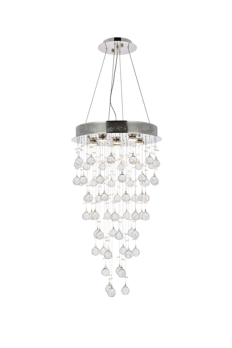 Galaxy Six Light Pendant in Chrome - available from The Lighting Shoppe, trusted by Canadian homeowners