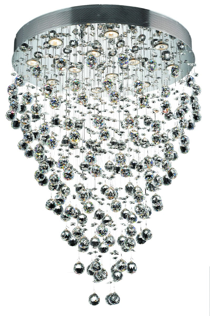 Galaxy 12 Light Chandelier in Chrome - available from The Lighting Shoppe, trusted by Canadian homeowners