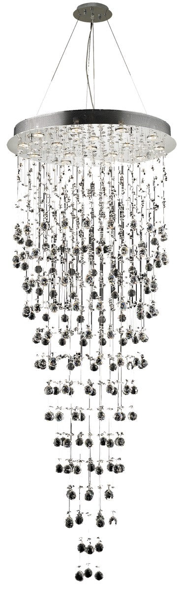 Galaxy 16 Light Chandelier in Chrome - available from The Lighting Shoppe, trusted by Canadian homeowners