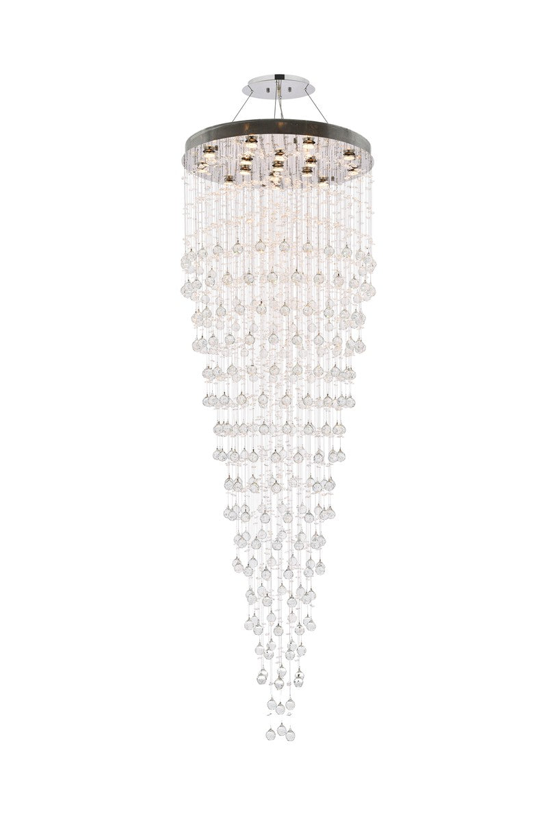 Galaxy 16 Light Chandelier in Chrome - available from The Lighting Shoppe, trusted by Canadian homeowners