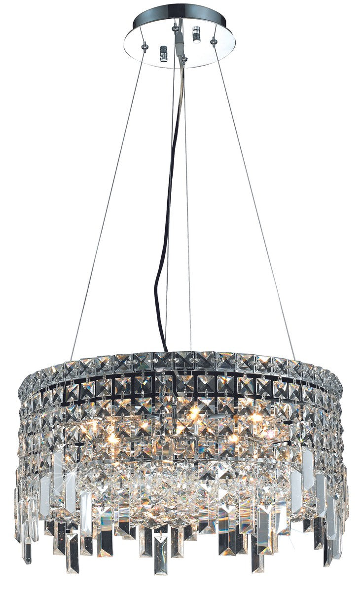 Maxime 12 Light Chandelier in Chrome - available from The Lighting Shoppe, trusted by Canadian homeowners