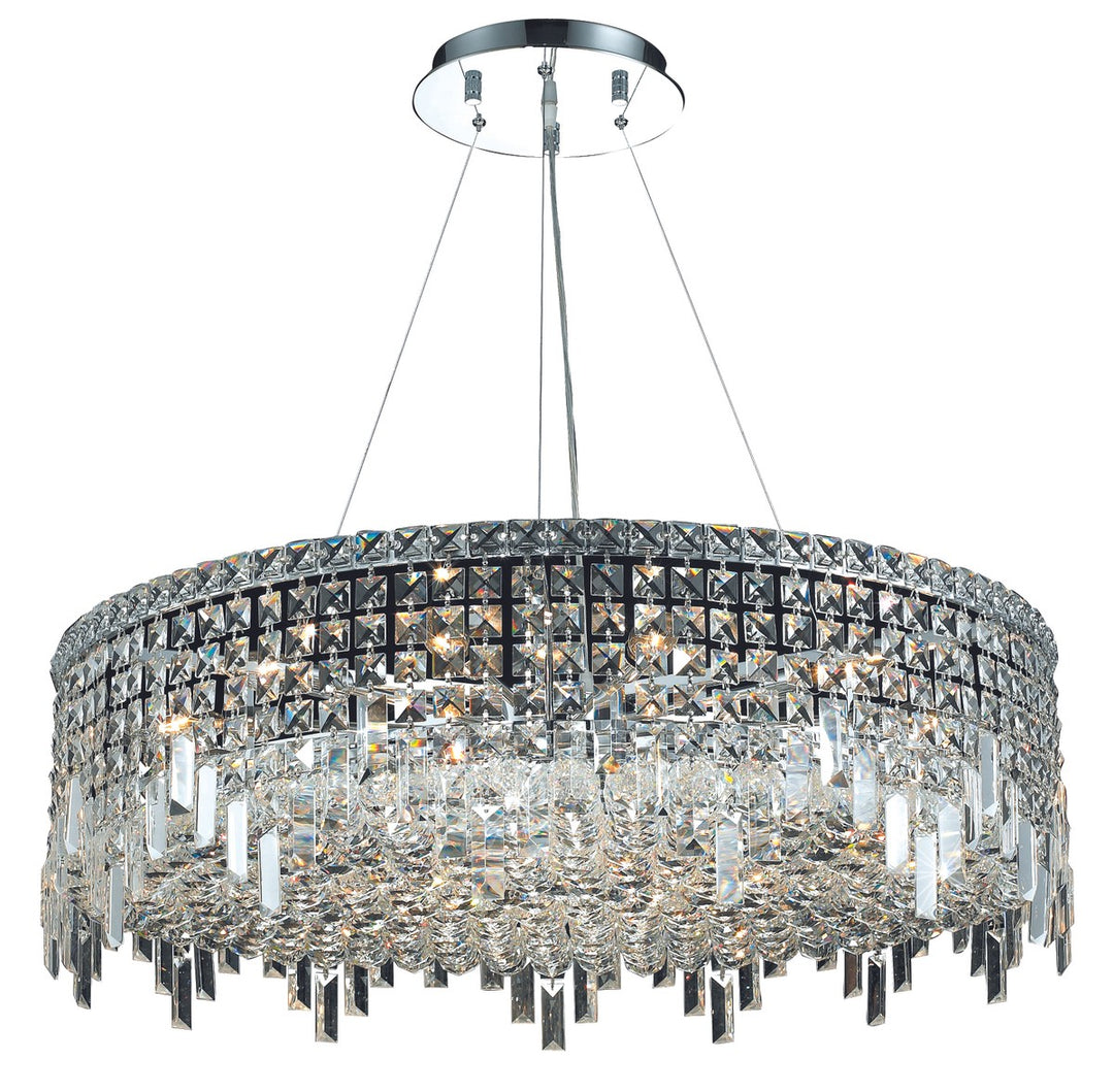 Maxime 18 Light Chandelier in Chrome - available from The Lighting Shoppe, trusted by Canadian homeowners