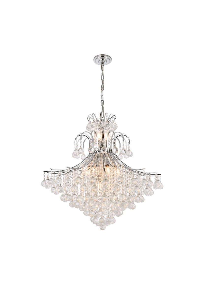 Toureg 15 Light Chandelier in Chrome - available from The Lighting Shoppe, trusted by Canadian homeowners