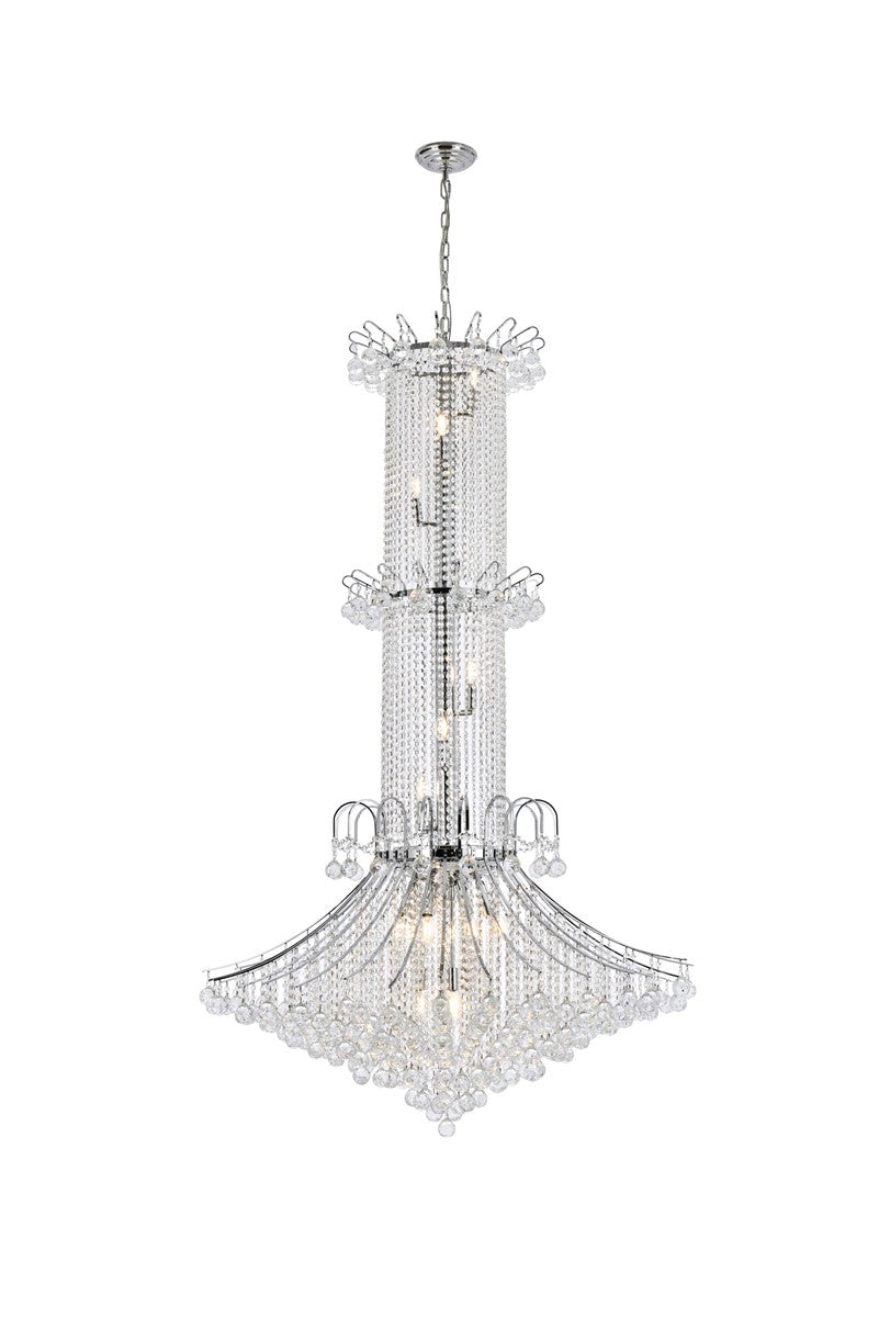 Toureg 20 Light Chandelier in Chrome - available from The Lighting Shoppe, trusted by Canadian homeowners