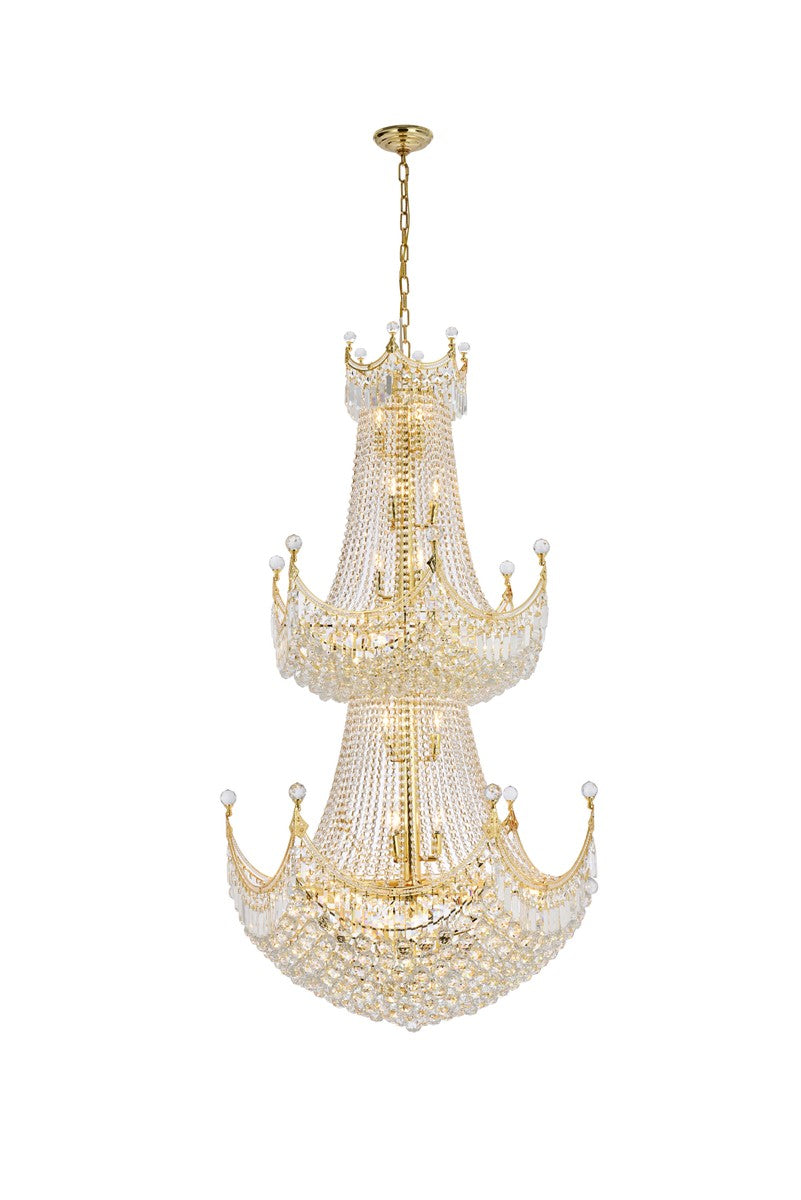 Corona 36 light Chandelier in Gold - available from The Lighting Shoppe, trusted by Canadian homeowners