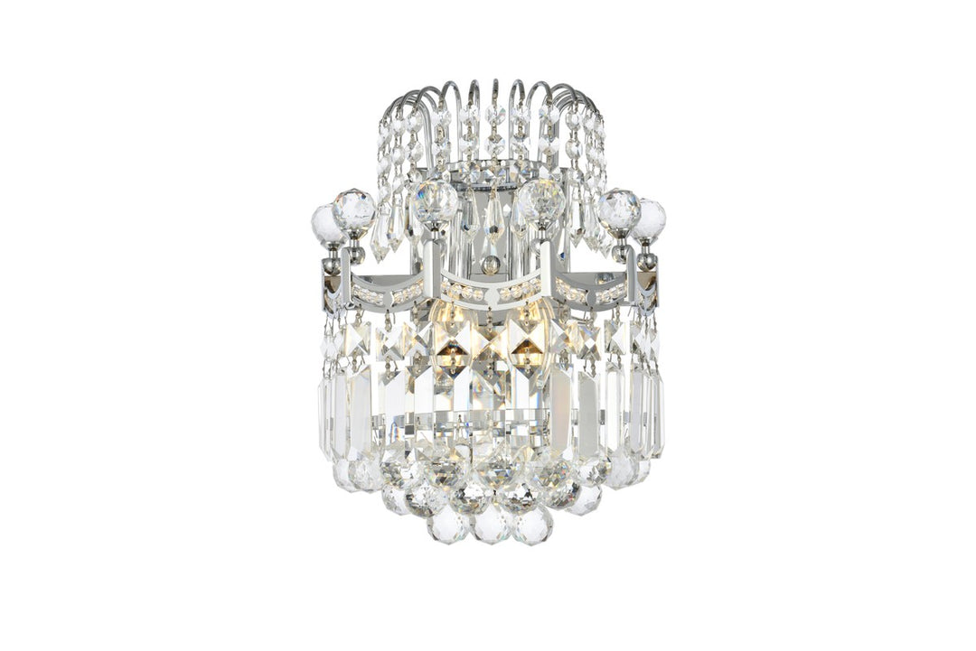 Corona Two Light Wall Sconce in Chrome - available from The Lighting Shoppe, trusted by Canadian homeowners
