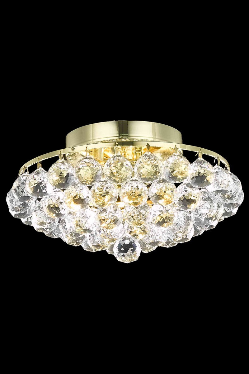 Corona Four Light Flush Mount in Chrome - available from The Lighting Shoppe, trusted by Canadian homeowners