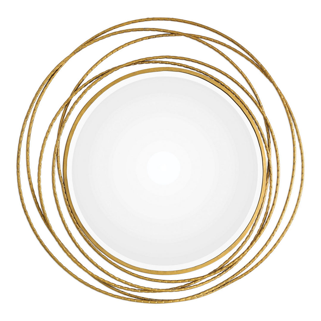 Whirlwind Mirror in Gold Leaf - available from The Lighting Shoppe, trusted by Canadian homeowners