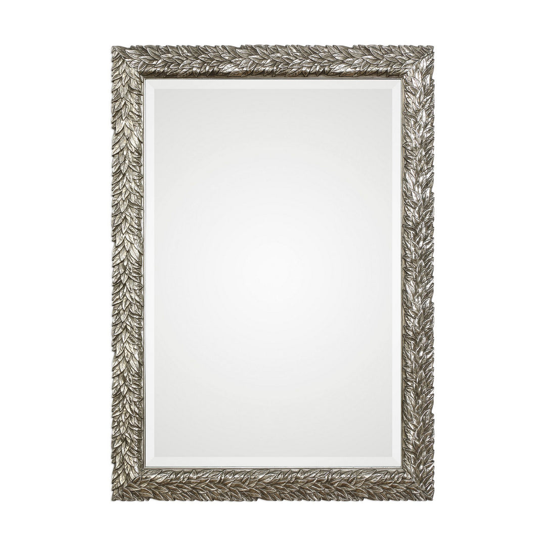 Evelina Mirror in Burnished Metallic Silver - available from The Lighting Shoppe, trusted by Canadian homeowners