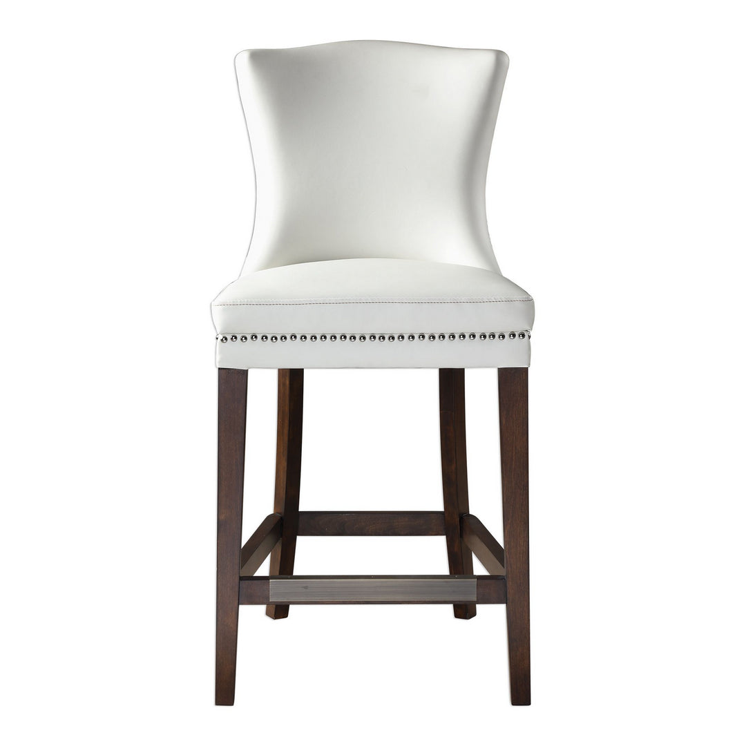 Dariela Counter Stool in Antique Bronze - available from The Lighting Shoppe, trusted by Canadian homeowners
