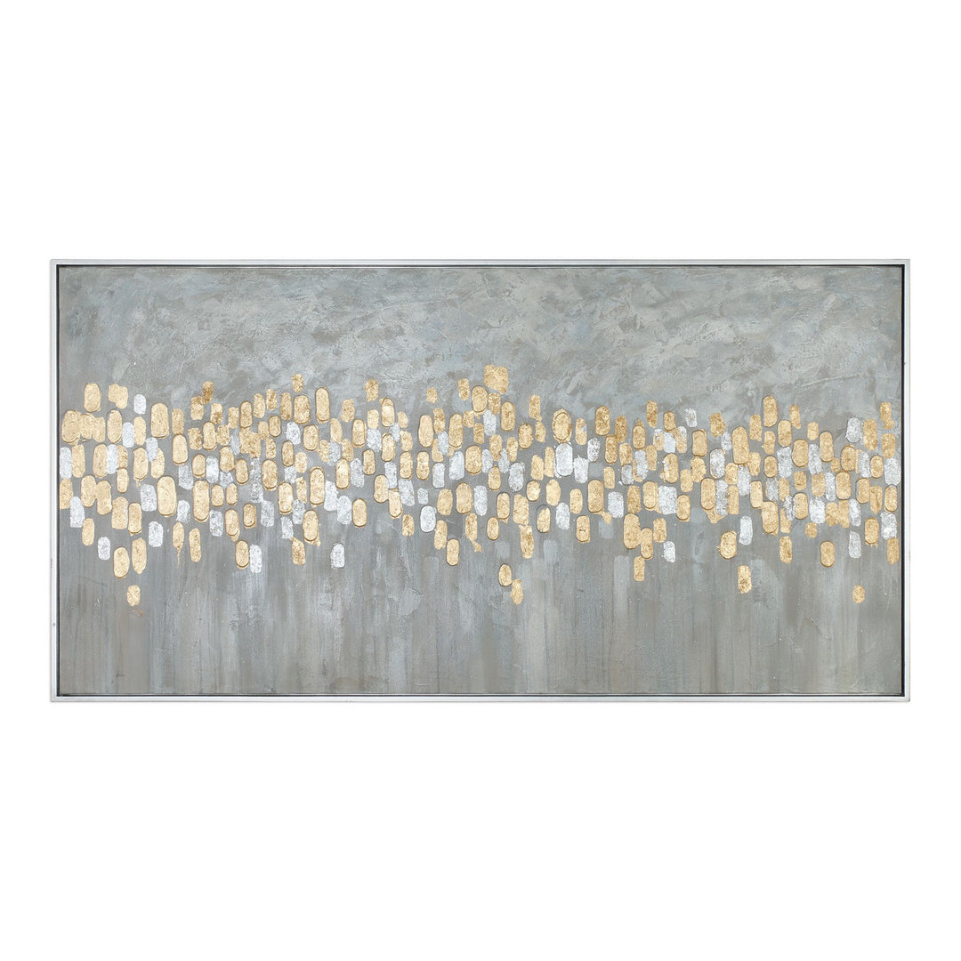 Parade Wall Art in Silver Leaf - available from The Lighting Shoppe, trusted by Canadian homeowners