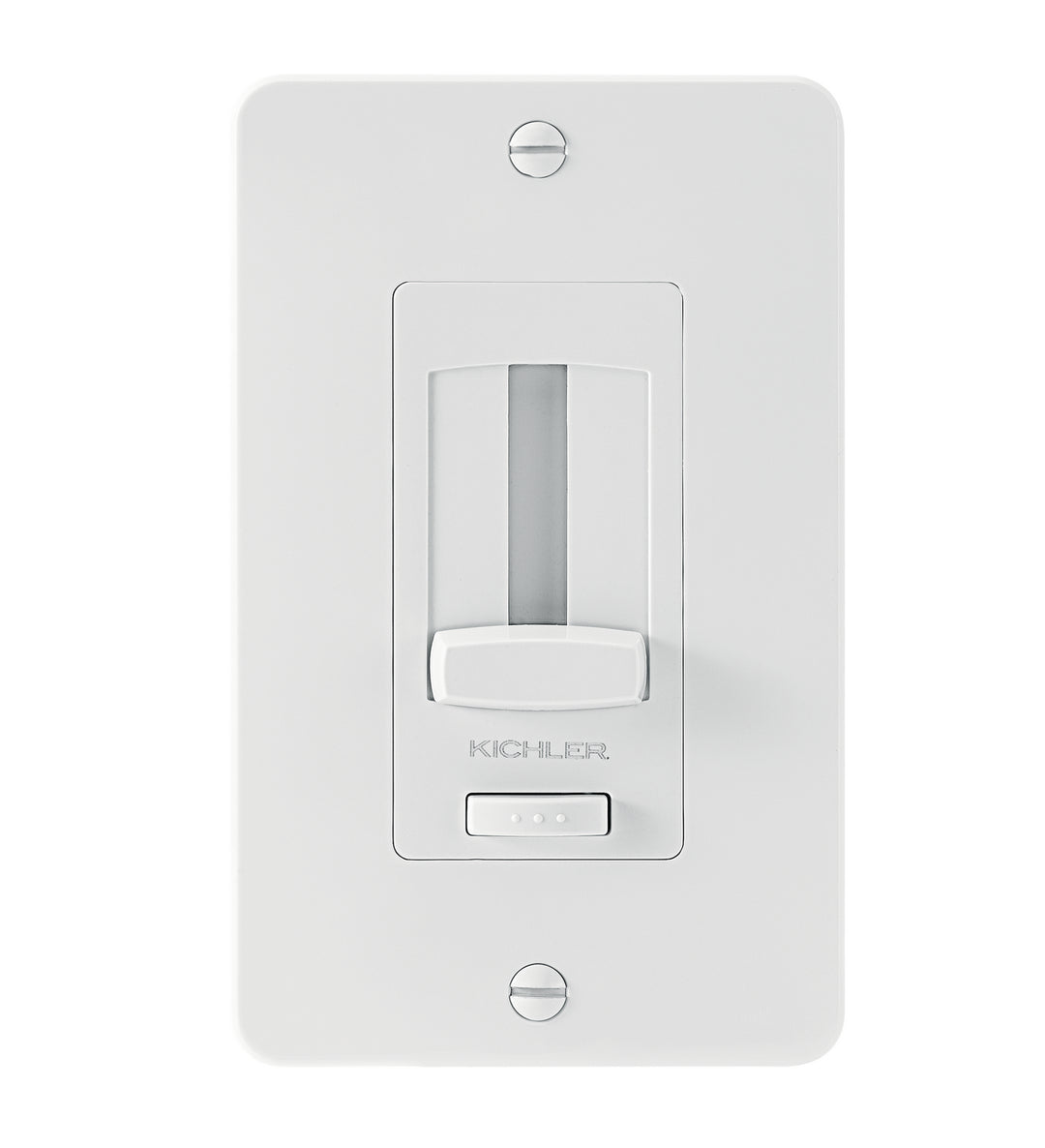 Kichler Canada - 1DDTRIMWH - LED Driver + Dimmer Trim - Under Cabinet Accessories - White Material (Not Painted)