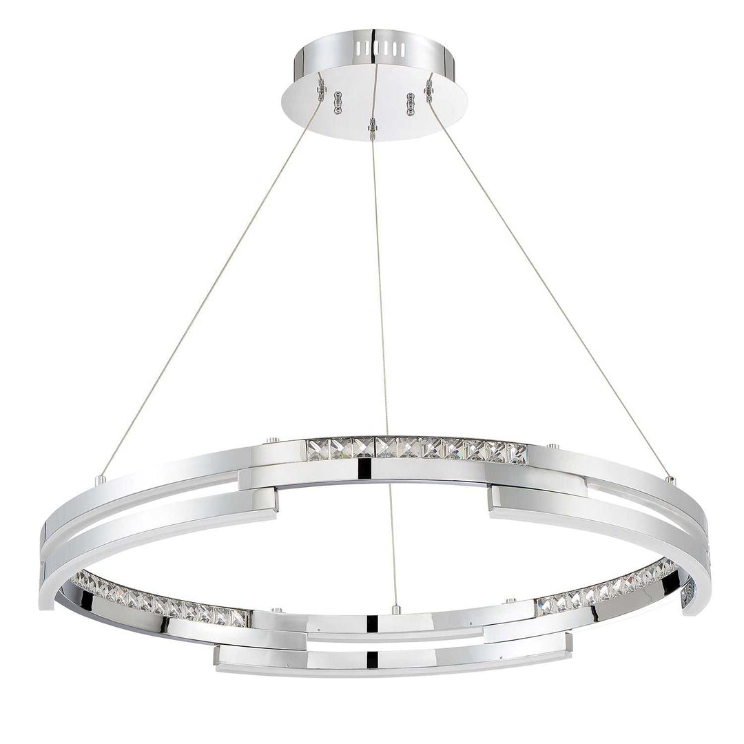 Satern LED Pendant in Chrome Kendal Canada