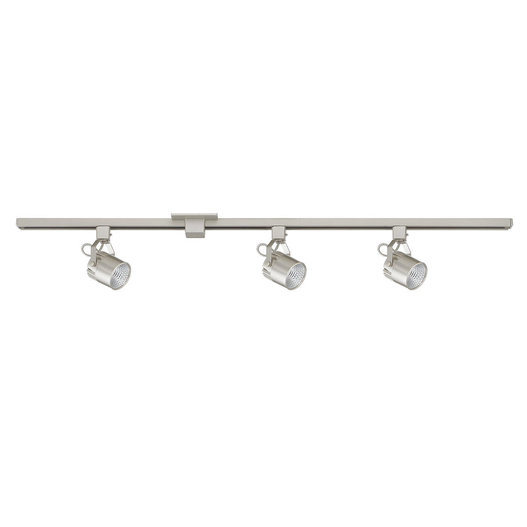 LED Track Lighting Kit in Satin Nickel Kendal Canada