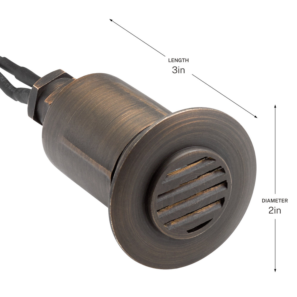 Kichler Canada - 15492CBR - One Light Recessed - Centennial Brass