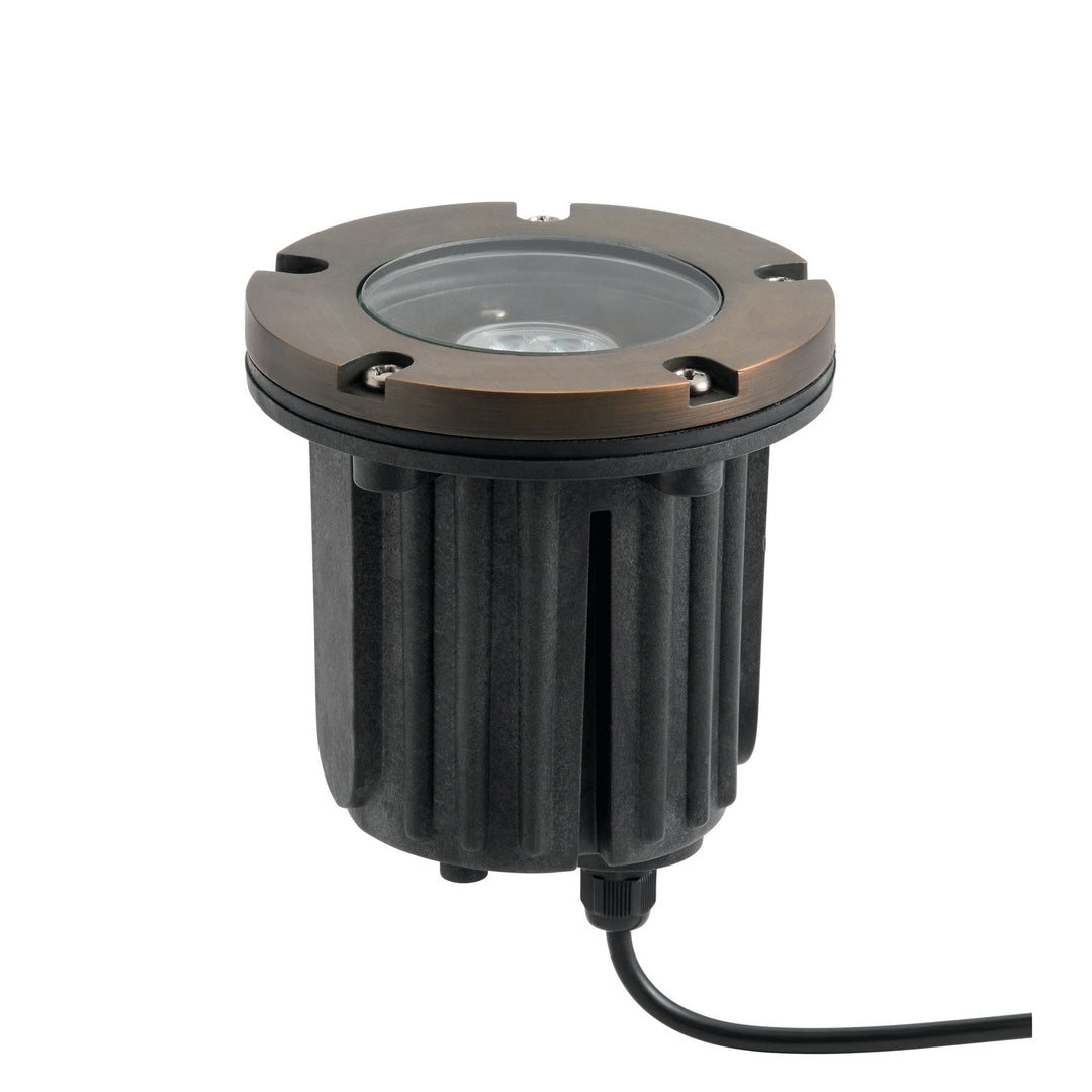 Kichler Canada - 15495CBR - One Light Inground - Centennial Brass