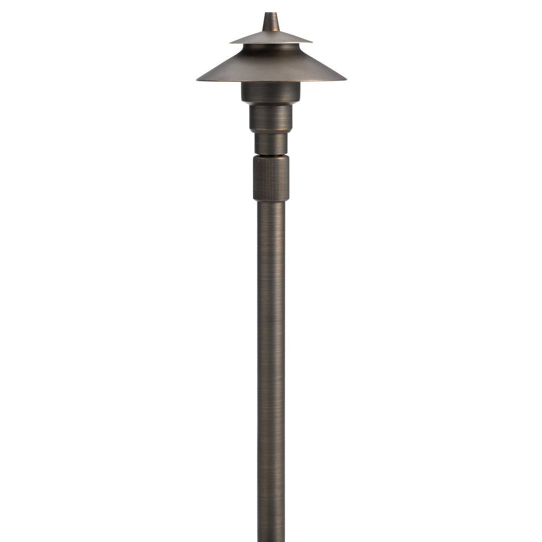 Kichler Canada - 15502CBR - One Light Path Light - Centennial Brass