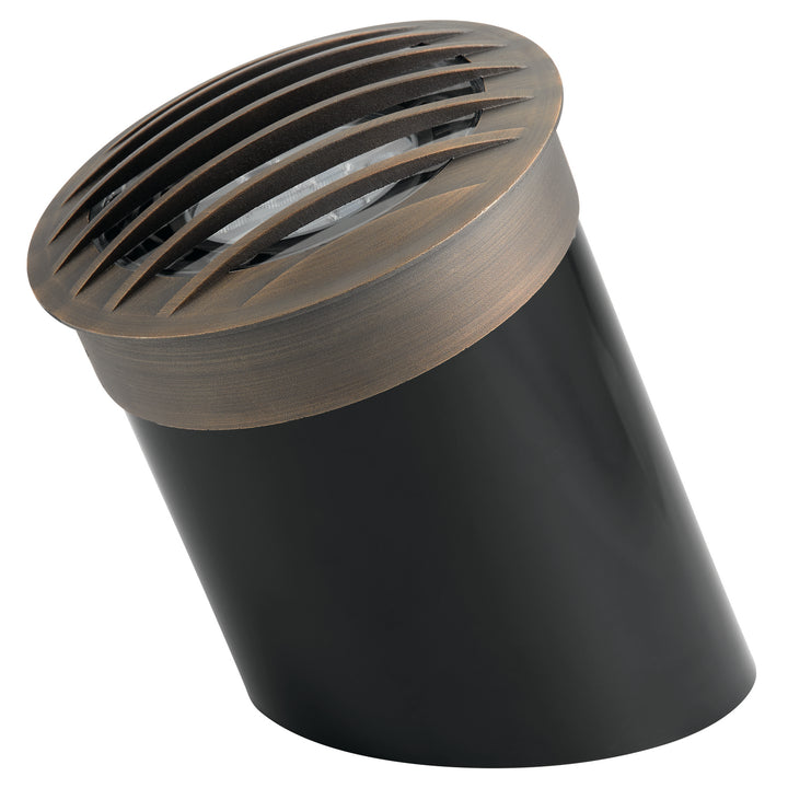 Kichler Canada - 15508CBR - One Light Well Rockguard - Centennial Brass