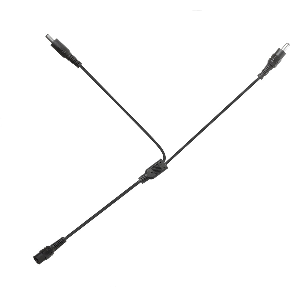 LED Plug 2 Way Splitter in Black - available from The Lighting Shoppe, trusted by Canadian homeowners