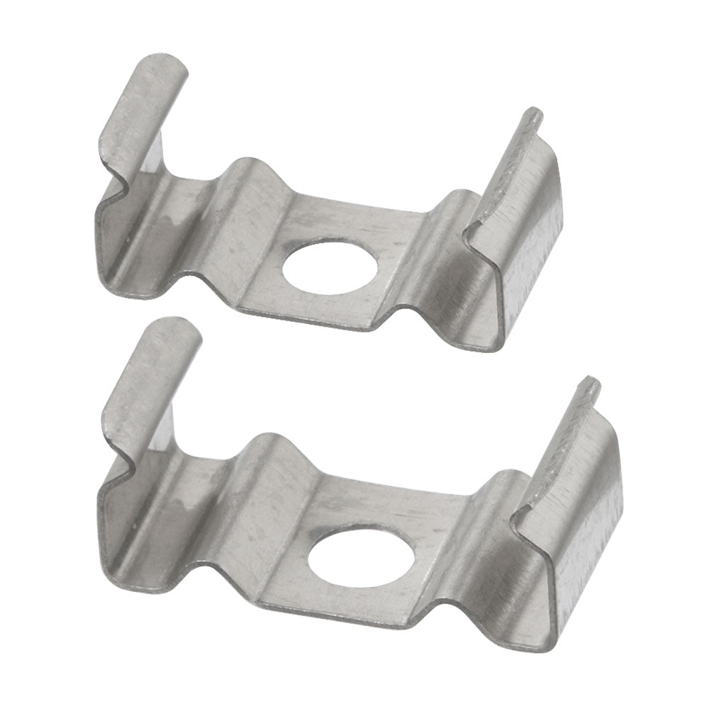 LED 2 Mounting Clips in Stainless - available from The Lighting Shoppe, trusted by Canadian homeowners