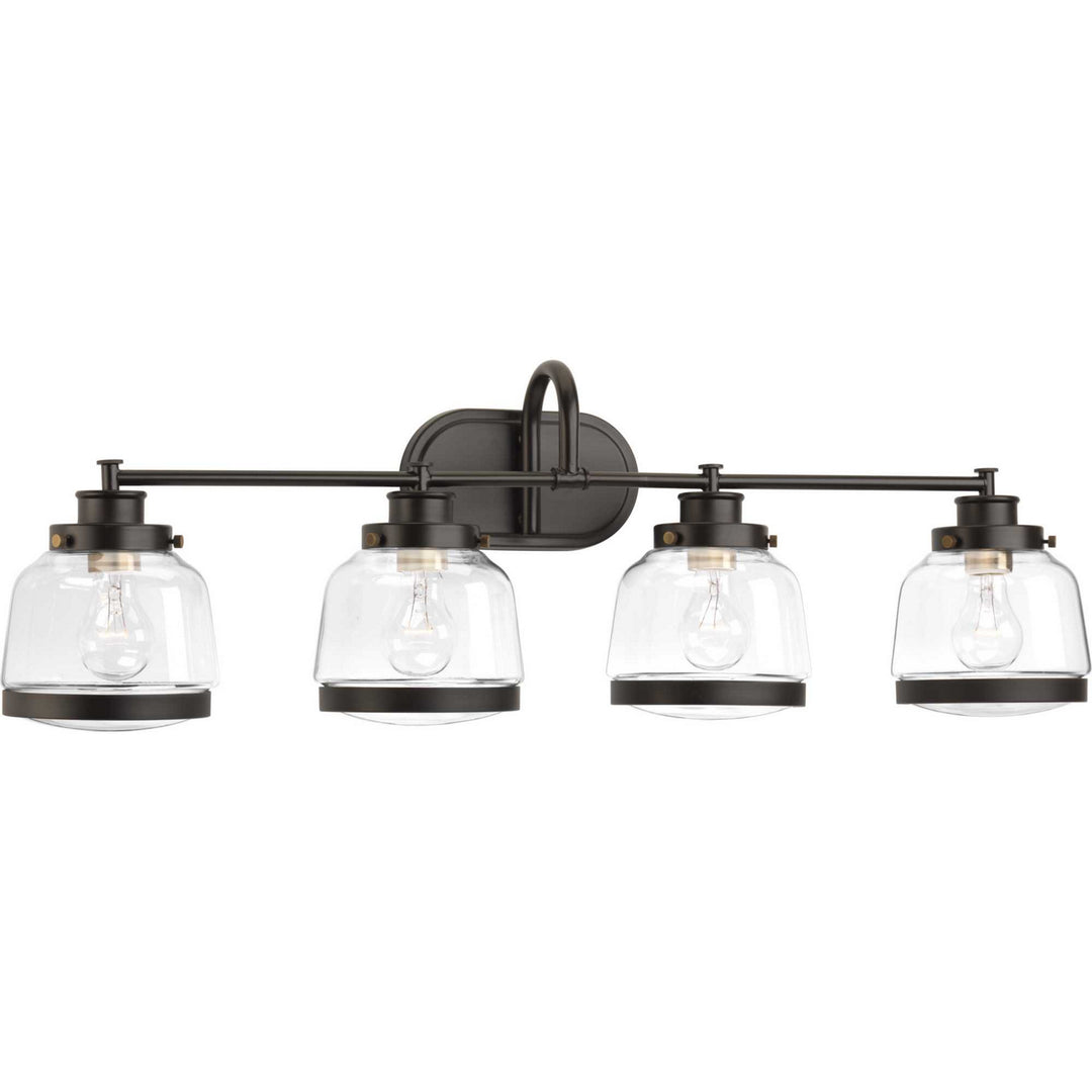 Judson Four Light Bath in Antique Bronze - available from The Lighting Shoppe, trusted by Canadian homeowners