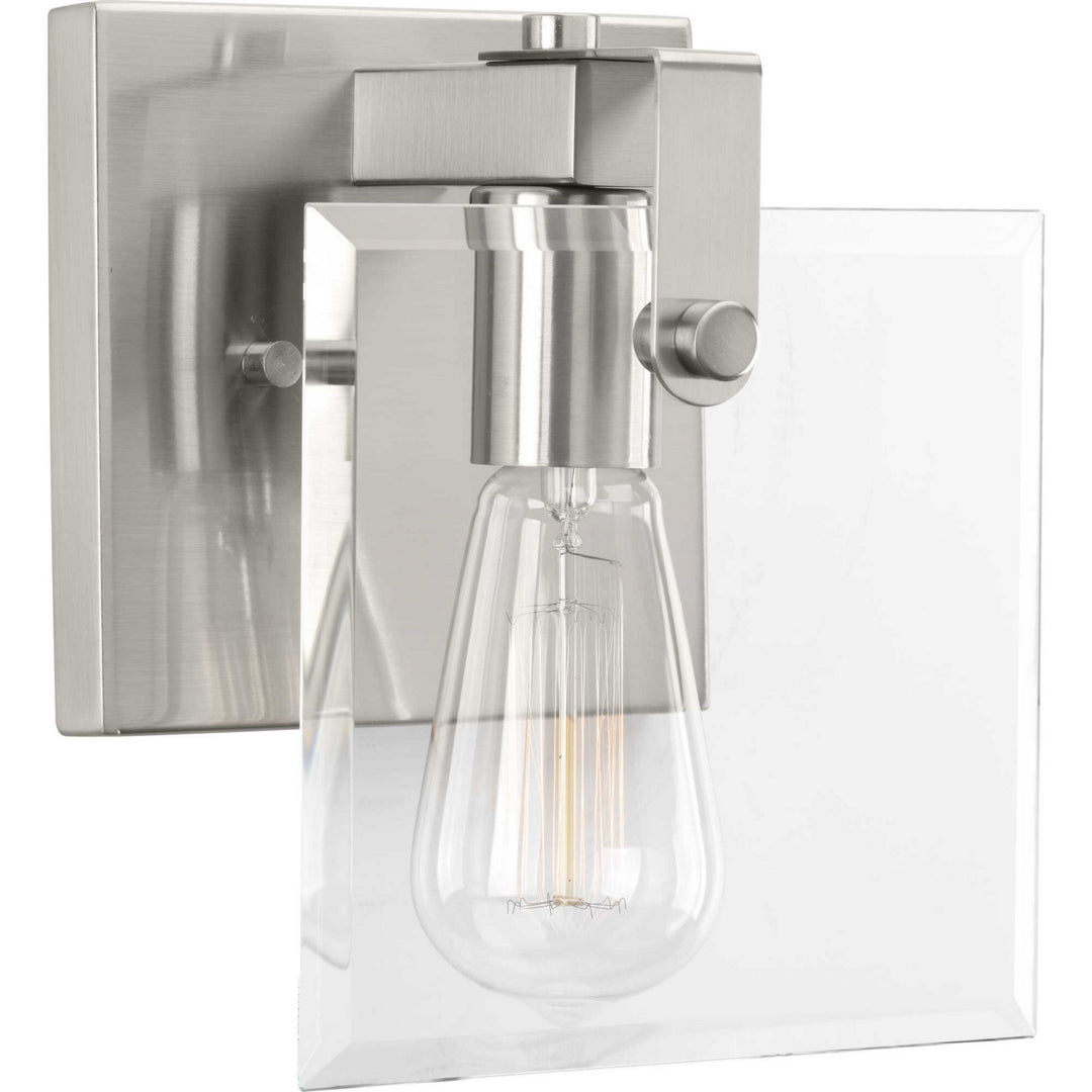Glayse One Light Bath in Brushed Nickel - available from The Lighting Shoppe, trusted by Canadian homeowners