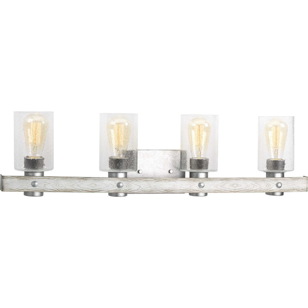 Gulliver Four Light Bath in Galvanized - available from The Lighting Shoppe, trusted by Canadian homeowners