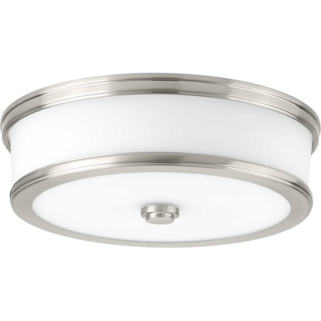 Bezel LED LED Flush Mount in Brushed Nickel - available from The Lighting Shoppe, trusted by Canadian homeowners