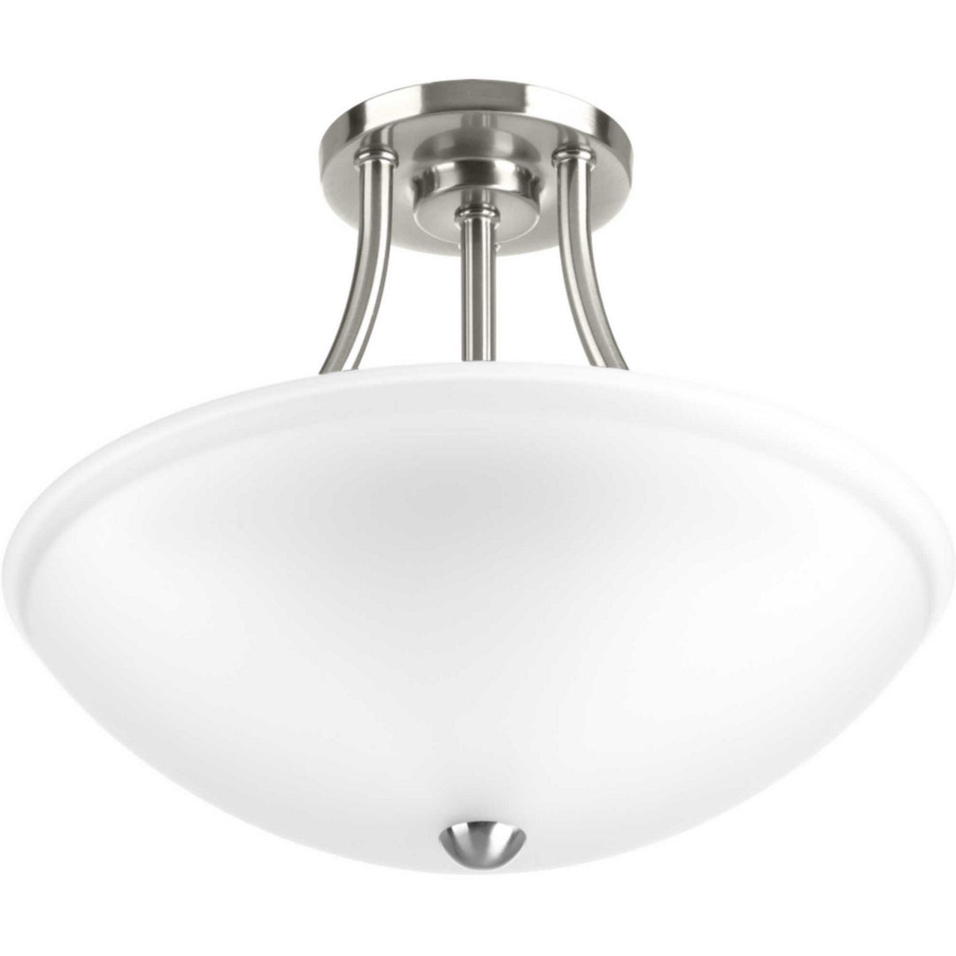 Progress Canada - P350088-009-30 - LED Semi-Flush/Convertible - Gather LED - Brushed Nickel