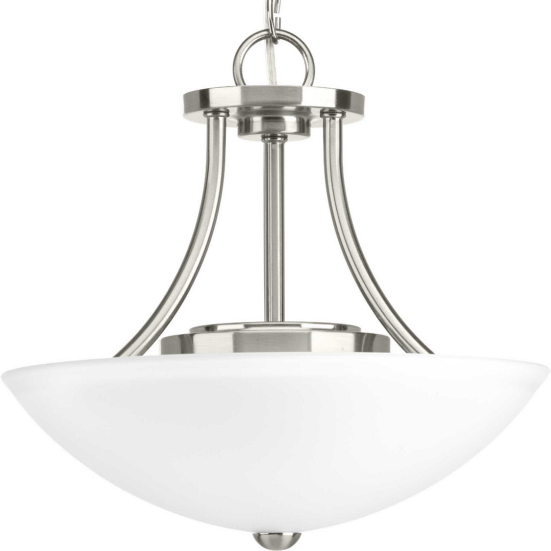Progress Canada - P350088-009-30 - LED Semi-Flush/Convertible - Gather LED - Brushed Nickel