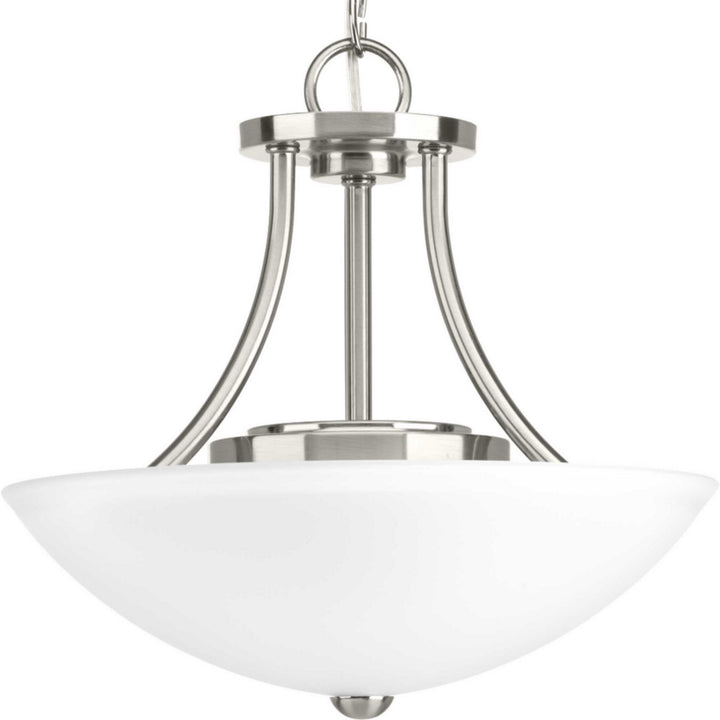 Progress Canada - P350088-009-30 - LED Semi-Flush/Convertible - Gather LED - Brushed Nickel