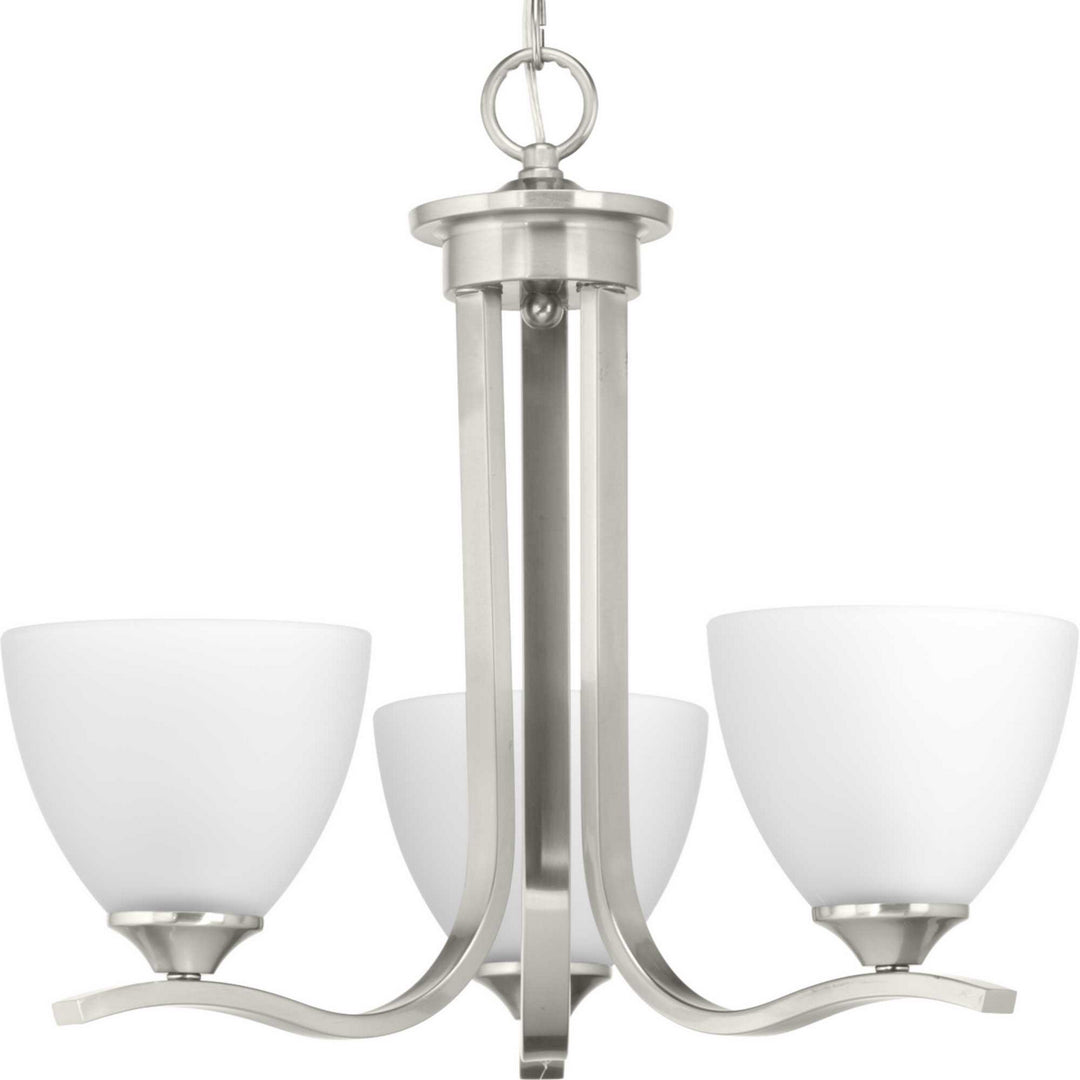 Progress Canada - P400062-009 - Three Light Chandelier - Laird - Brushed Nickel