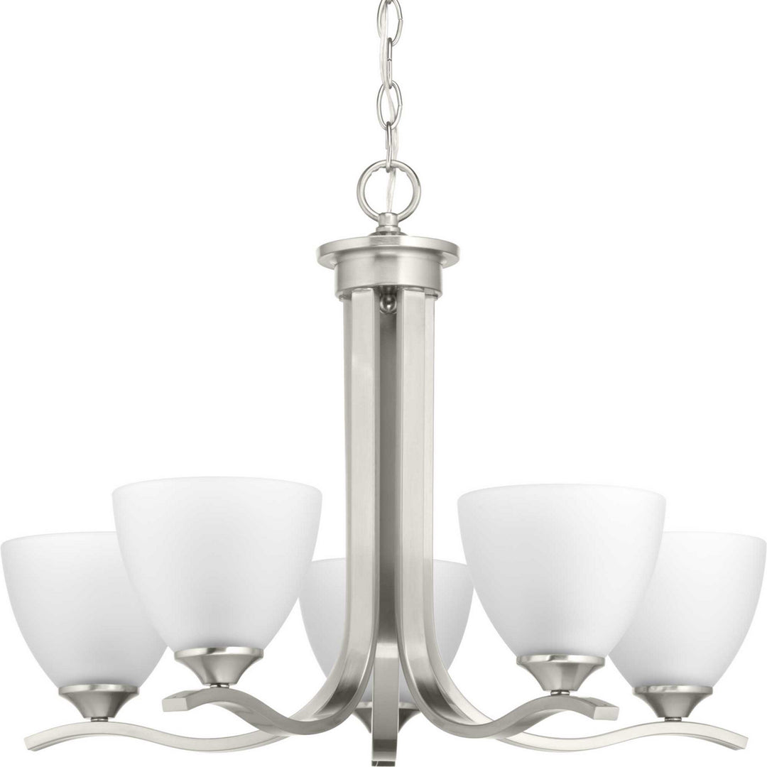 Progress Canada - P400063-009 - Five Light Chandelier - Laird - Brushed Nickel