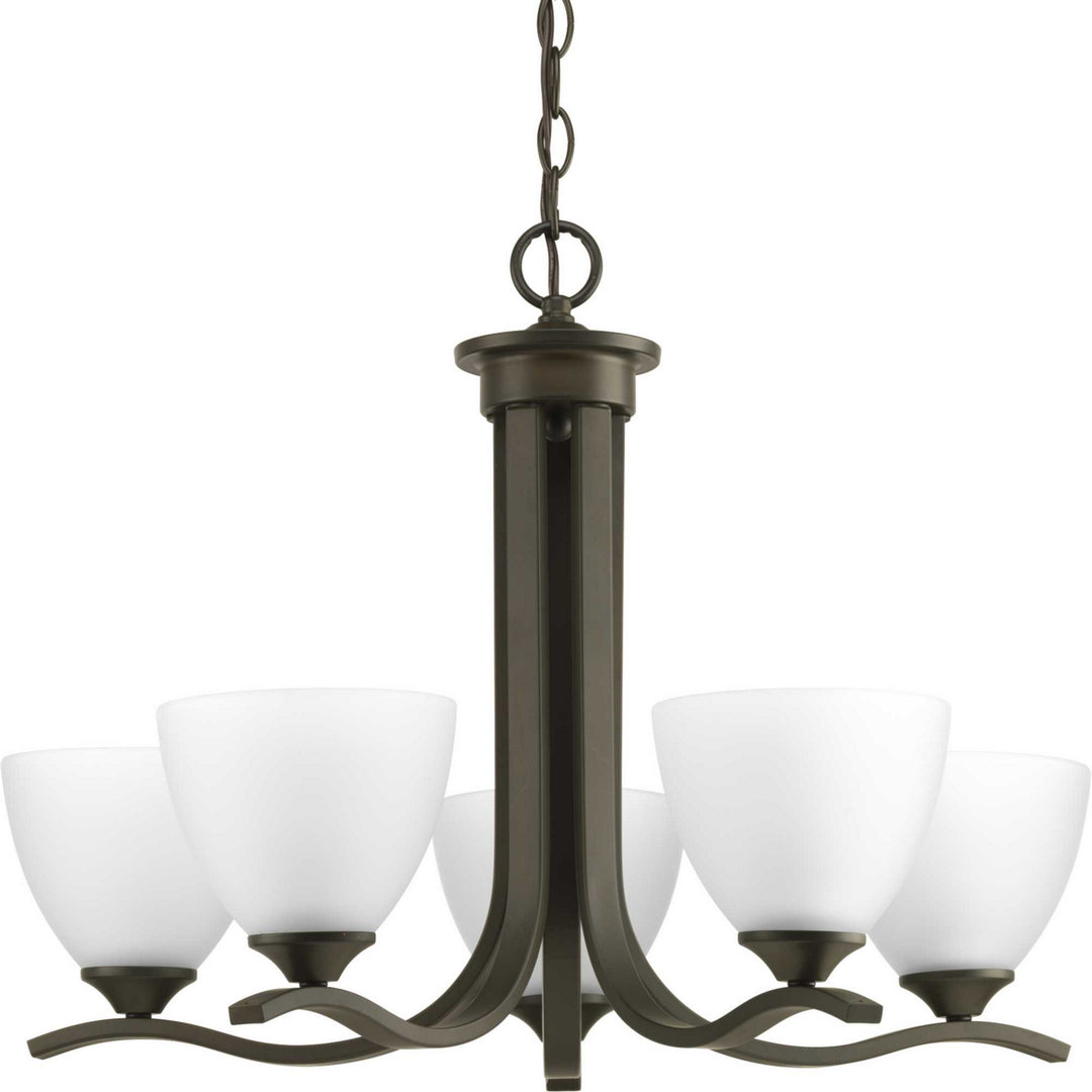 Laird Five Light Chandelier in Antique Bronze - available from The Lighting Shoppe, trusted by Canadian homeowners