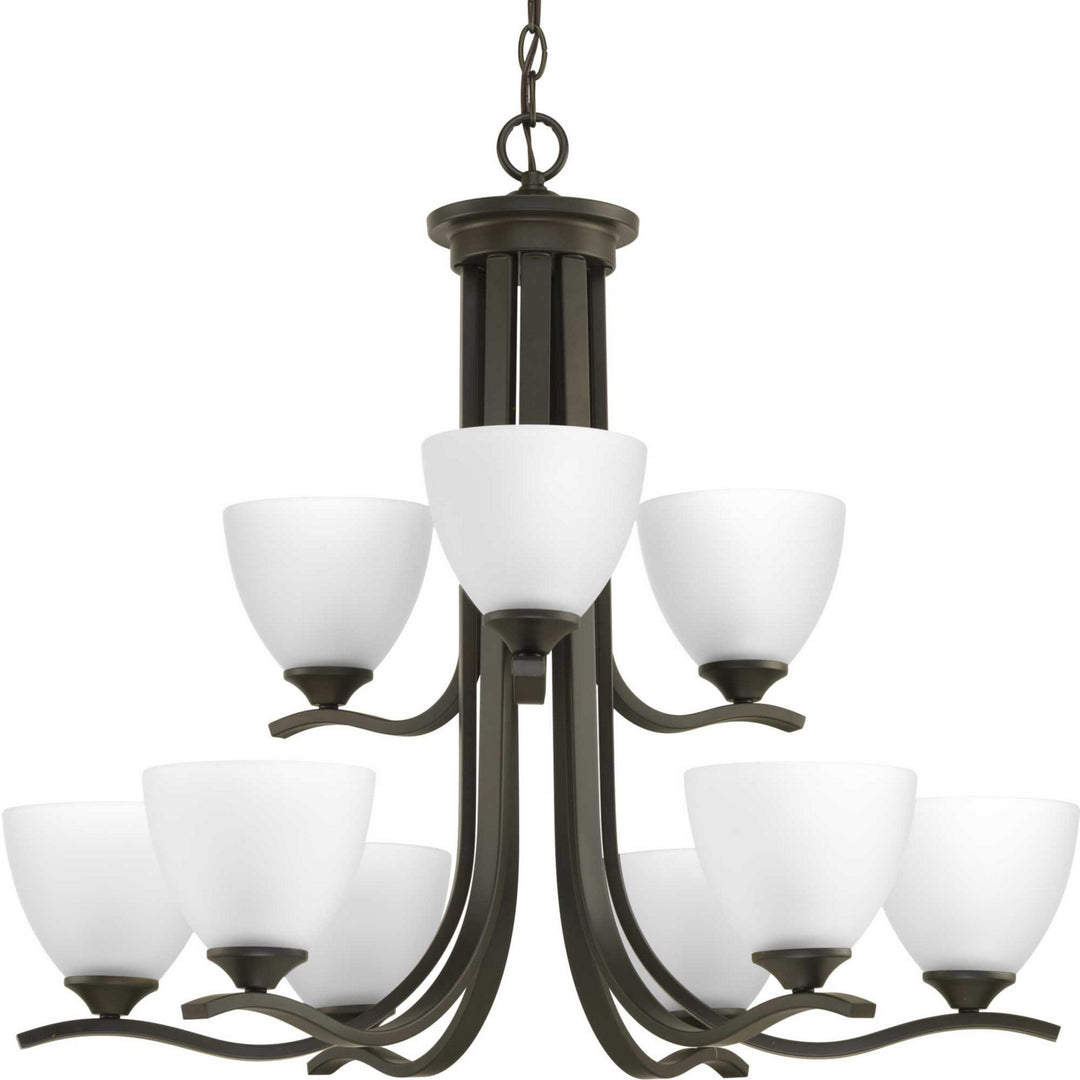 Progress Canada - P400064-020 - Nine Light Chandelier - Laird - Antique Bronze