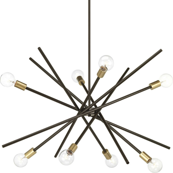 Progress Canada - P400109-020 - Eight Light Chandelier - Astra - Antique Bronze