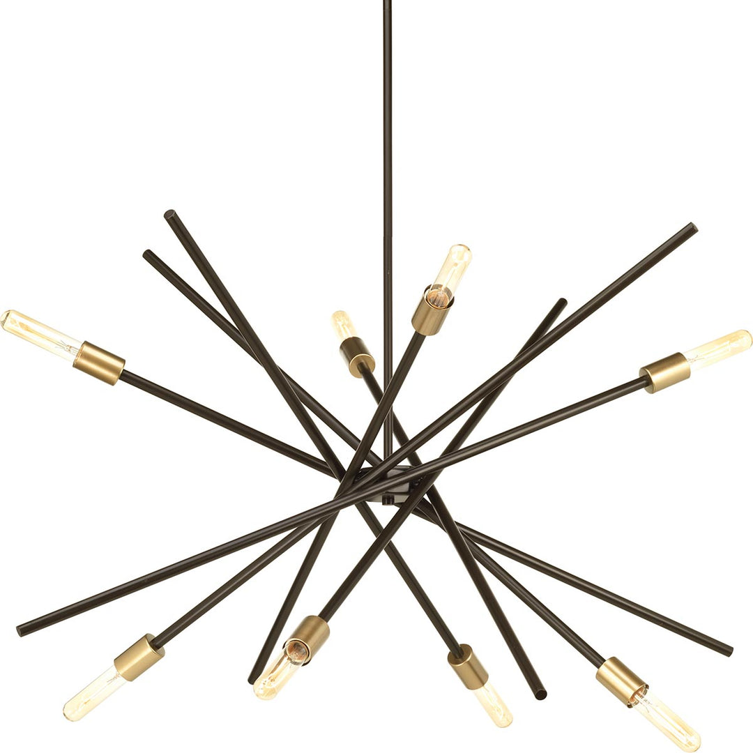 Progress Canada - P400109-020 - Eight Light Chandelier - Astra - Antique Bronze