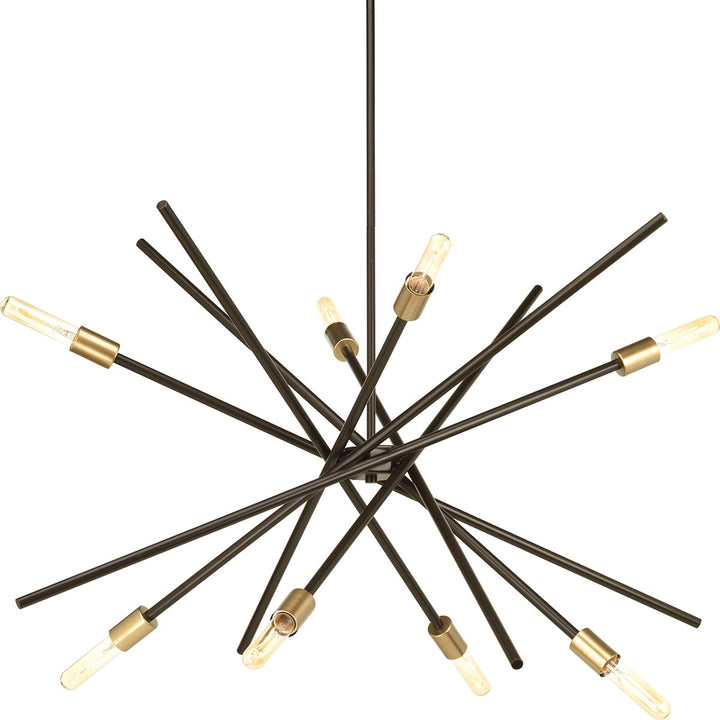 Progress Canada - P400109-020 - Eight Light Chandelier - Astra - Antique Bronze