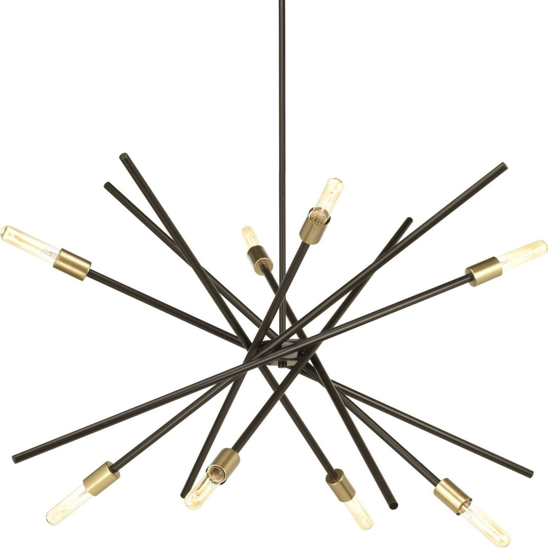 Progress Canada - P400109-020 - Eight Light Chandelier - Astra - Antique Bronze