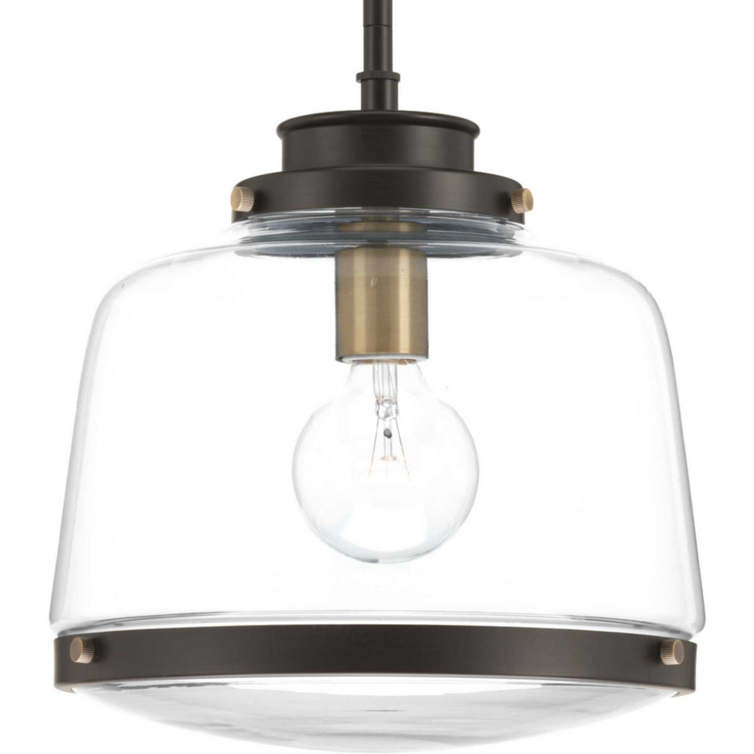 Judson One Light Pendant in Antique Bronze - available from The Lighting Shoppe, trusted by Canadian homeowners