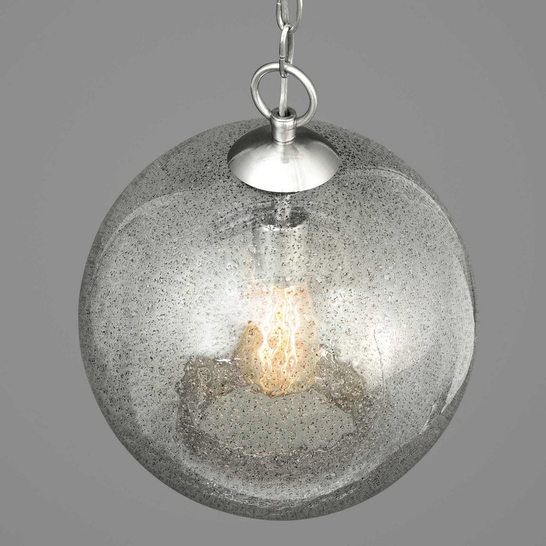 Progress Canada - P500063-009 - One Light Pendant - Malbec - Brushed Nickel