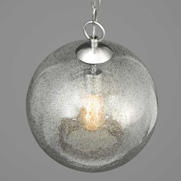 Progress Canada - P500063-009 - One Light Pendant - Malbec - Brushed Nickel