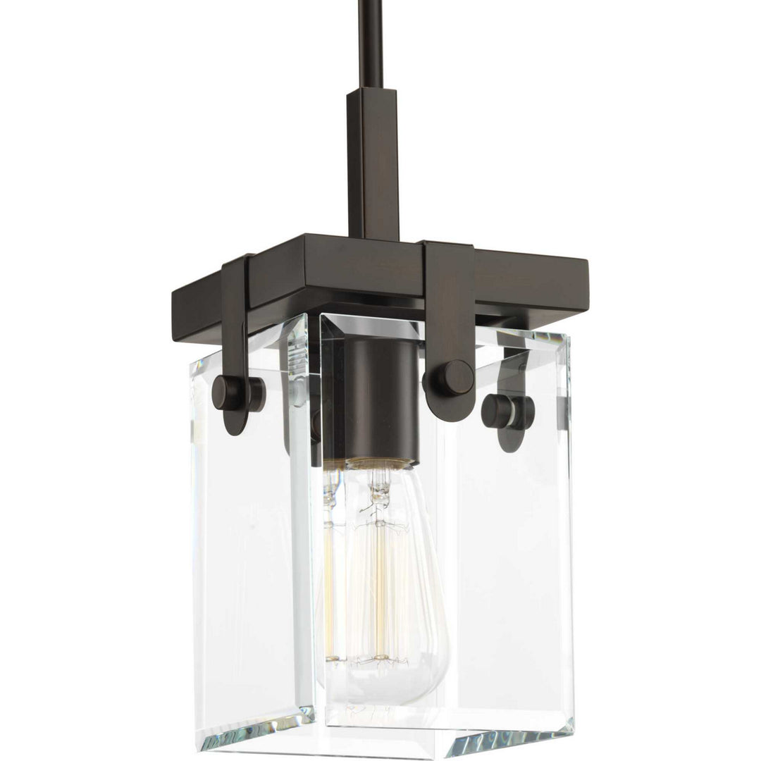Glayse One Light Mini Pendant in Antique Bronze - available from The Lighting Shoppe, trusted by Canadian homeowners