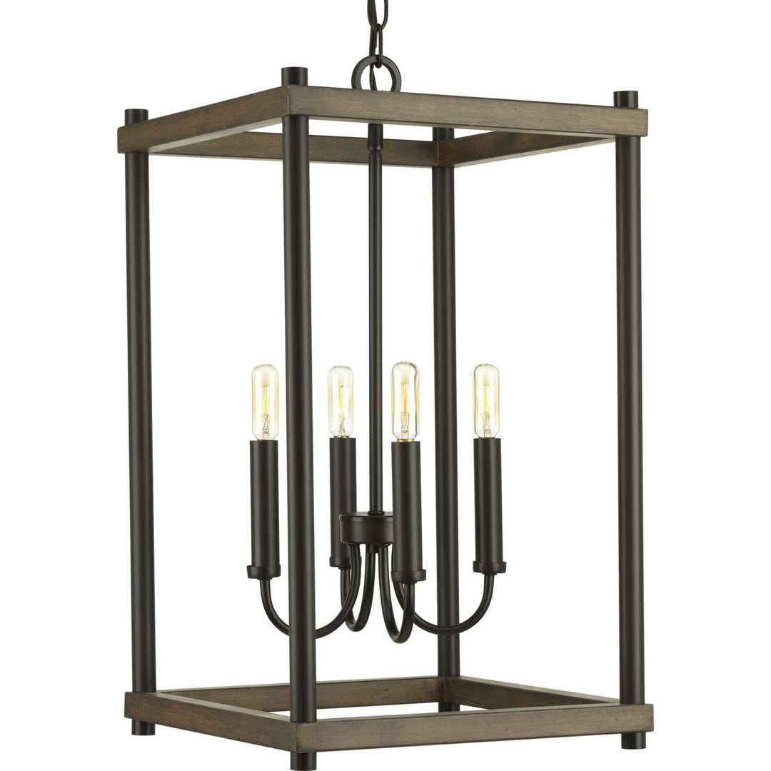 Progress Canada - P500088-020 - Four Light Pendant - Fontayne - Antique Bronze