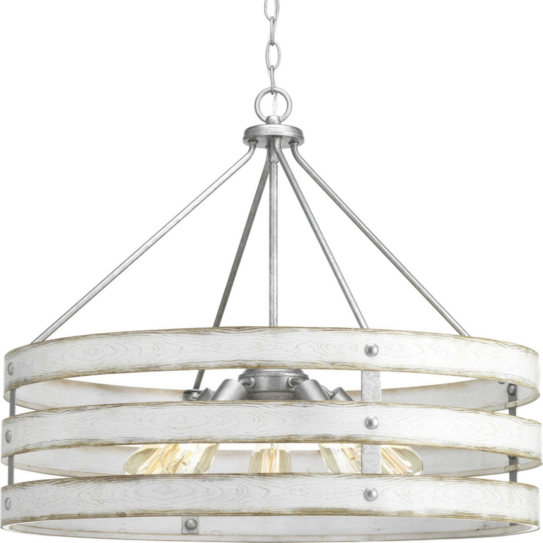 Gulliver Five Light Pendant in Galvanized - available from The Lighting Shoppe, trusted by Canadian homeowners